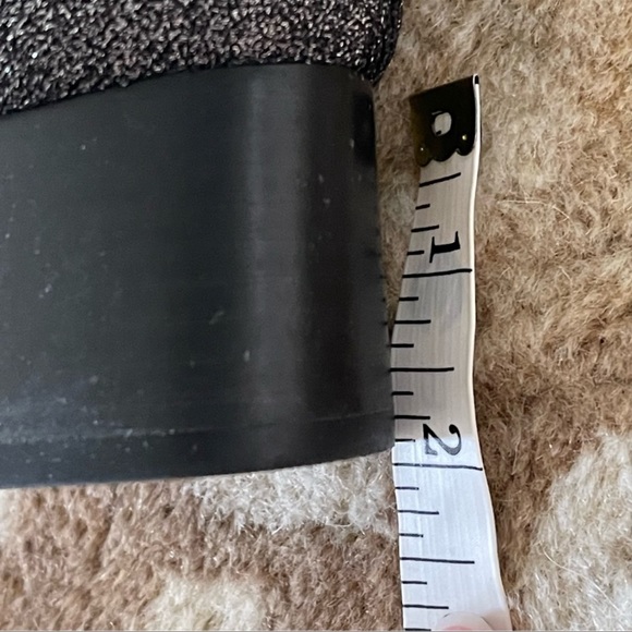 Loeffler Randall Carter Metallic Silver Sock Booties Boot Size 11 1/2 - Picture 10 of 11